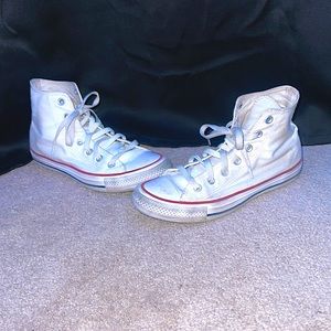 White High Top Converse